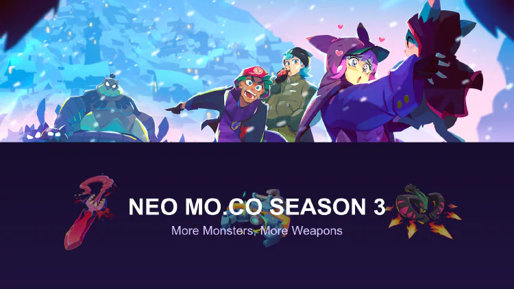 猫猫来了,但不是让你摸的:neo mo.co 第三赛季三把新武器上线