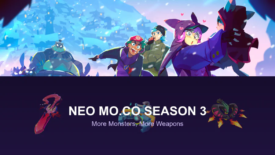 猫猫来了,但不是让你摸的:neo mo.co 第三赛季三把新武器上线