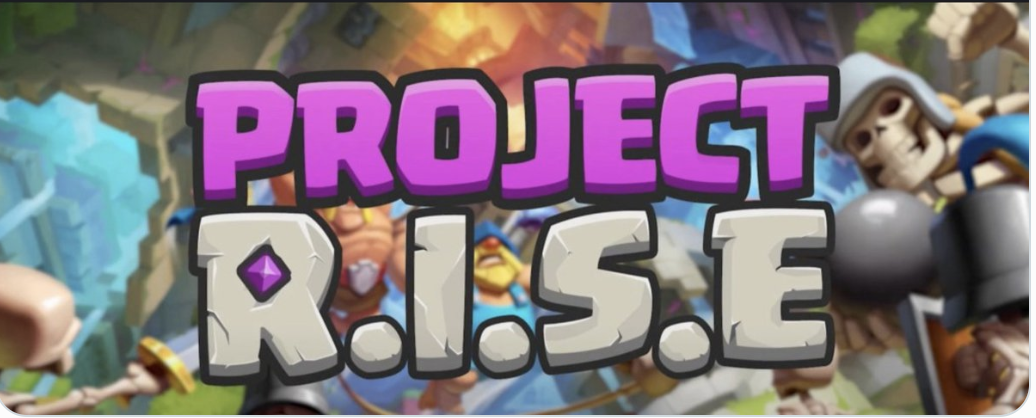 Project R.I.S.E 标志与游戏视觉图